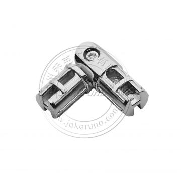 Swivel connector for 25mm chrome tube